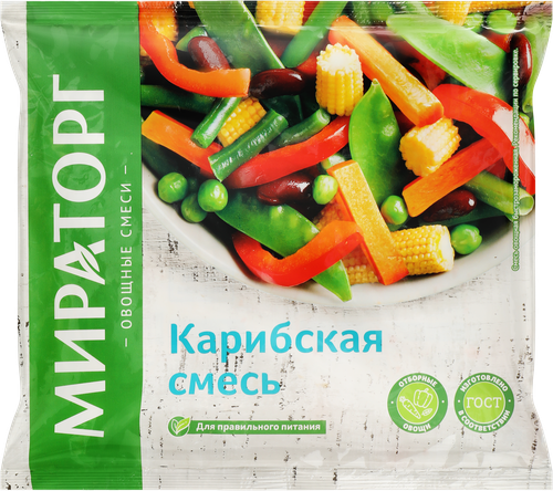 Смесь овощная МИРАТОРГ Vитамин Карибская, 400г, фото