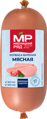 Колбаса вареная МЯСНИЦКИЙ РЯД Мясная, 350г, детальное фото