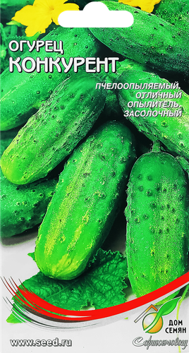 Семена Огурец Конкурент, 0,4г, фото