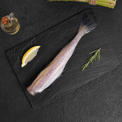 Минтай без головы (из замороженного сырья) ЛЕНТА FRESH, весовой, картинка