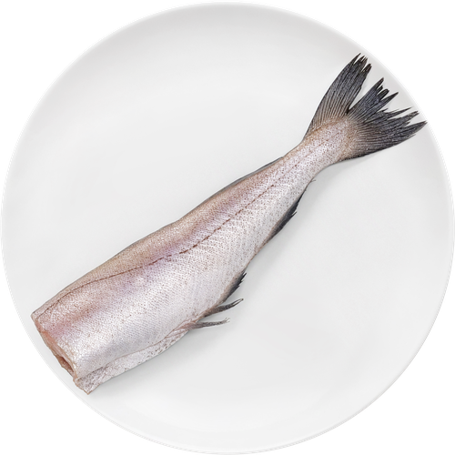 Минтай без головы (из замороженного сырья) ЛЕНТА FRESH, весовой, картинка