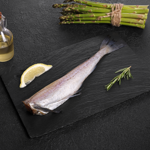 Минтай без головы (из замороженного сырья) ЛЕНТА FRESH, весовой, детальное фото