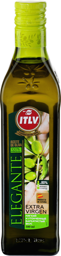 Масло оливковое ITLV Elegante Extra Virgin, 500мл, вид