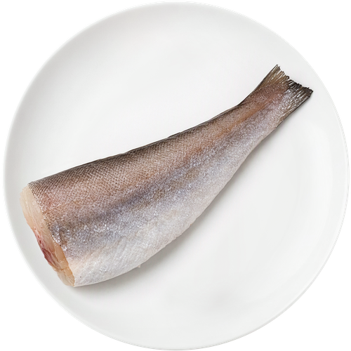 Хек потрошеный без головы (из замороженного сырья) ЛЕНТА FRESH, весовой, вид