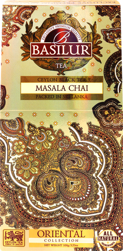 Чай черный BASILUR Восточная коллекция Masala Chai Цейлонский байховый листовой, 100г, картинка