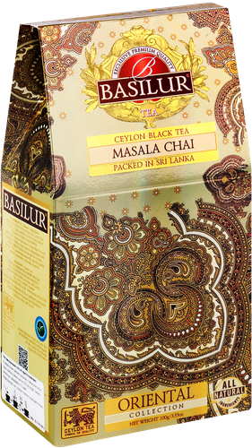Чай черный BASILUR Восточная коллекция Masala Chai Цейлонский байховый листовой, 100г, картинка