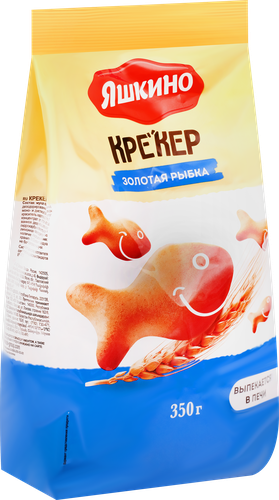 Крекер ЯШКИНО Золотая рыбка, 350г, фото
