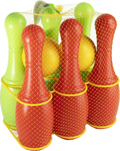 Игрушка ПОЛЕСЬЕ Кегли 25,3x17x27см, Арт. 6431, 6шт, фото