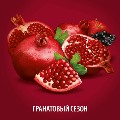 Напиток сокосодержащий&nbsp;ЛЮБИМЫЙ Гранатовый сезон осветленный, 0.95л, крупный план