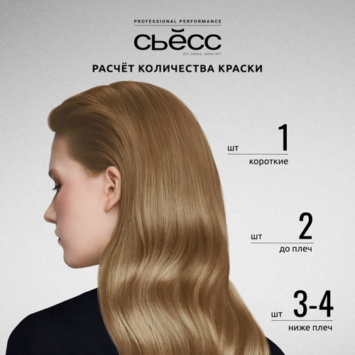 Краска для волос СЬЁСС Oleo Intense 7–10 Натуральный светло-русый, 115мл, крупный план