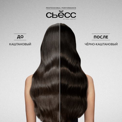 Краска для волос СЬЁСС Oleo Intense 2–10 Черно-каштановый, 115мл, изображение