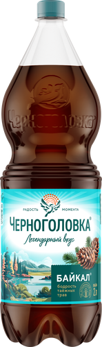 Напиток ЧЕРНОГОЛОВКА Байкал сильногазированный, 2л, крупный план