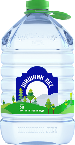 Вода питьевая ШИШКИН ЛЕС негазированная, 5л, детальное фото