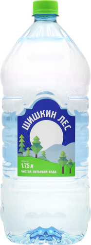 Вода питьевая ШИШКИН ЛЕС негазированная, 1.75л, детальное фото