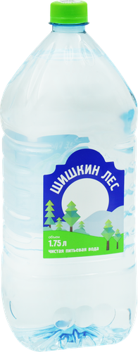 Вода питьевая ШИШКИН ЛЕС негазированная, 1.75л, вид