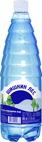 Вода питьевая ШИШКИН ЛЕС газированная, 1л, картинка