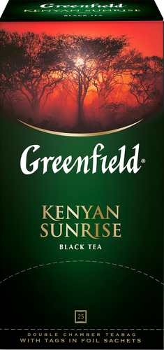 Чай черный GREENFIELD Kenyan Sunrise, 25пак, фотография