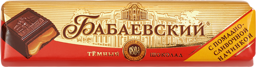 Шоколад темный БАБАЕВСКИЙ с помадно-сливочной начинкой, 50г, фото