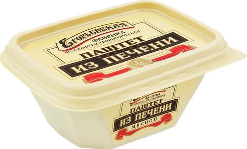 Паштет из печени КФ ЕГОРЬЕВСКАЯ, 150г, крупный план