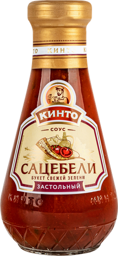 Соус КИНТО Сацебели Застольный томатный, 300г, детальное фото