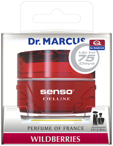 Ароматизатор автомобильный DR. MARCUS Senso Deluxe гелевый, в ассортименте Арт. 267-312, 50мл, картинка