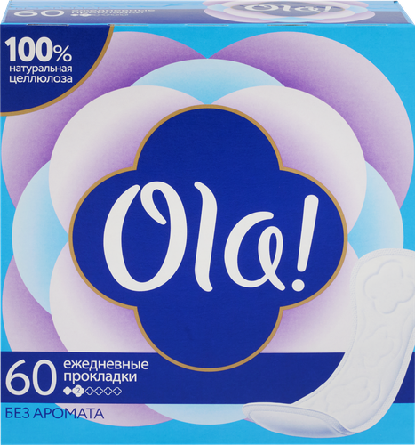 Прокладки ежедневные OLA! Daily экономичная упаковка, 60шт, изображение