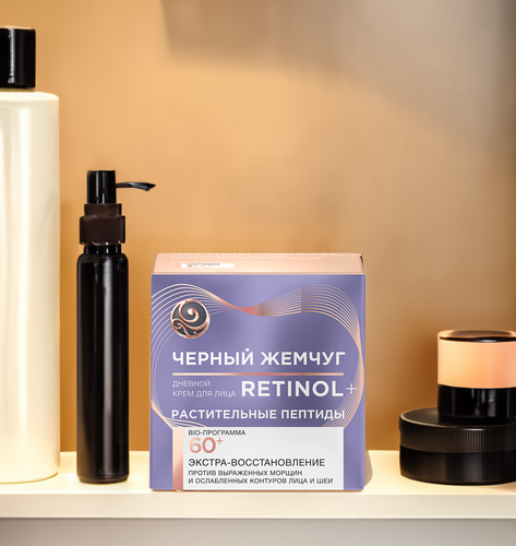 Крем для лица ЧЕРНЫЙ ЖЕМЧУГ Bio-программа 60+, 50мл, картинка