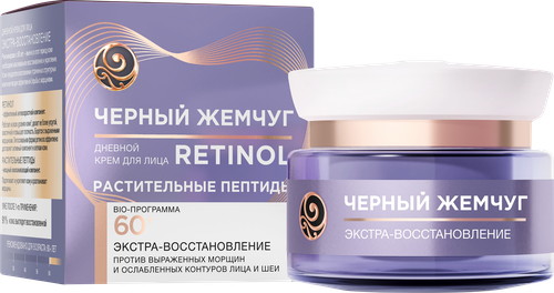 Крем для лица ЧЕРНЫЙ ЖЕМЧУГ Bio-программа 60+, 50мл, детальное фото