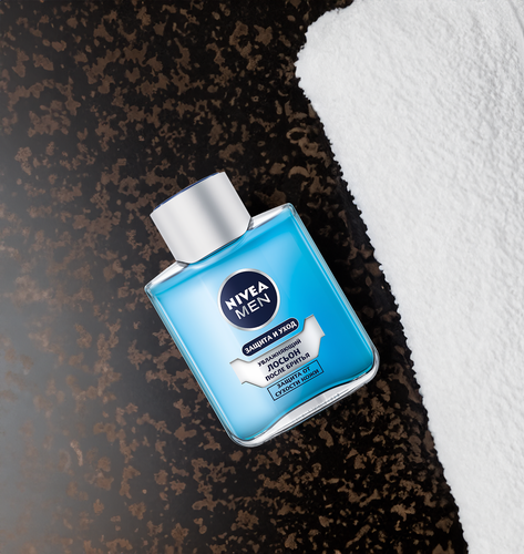 Лосьон после бритья NIVEA Men Защита и уход с алоэ вера, увлажняющий, 100мл, изображение