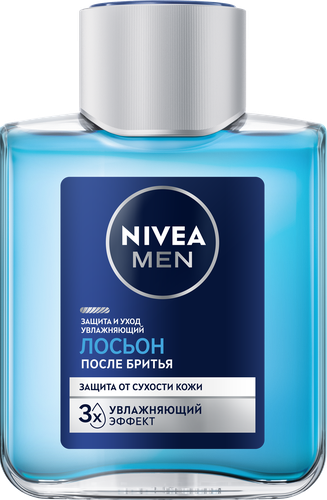 Лосьон после бритья NIVEA Men Защита и уход с алоэ вера, увлажняющий, 100мл, фотография