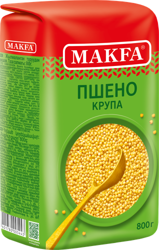 Пшено MAKFA шлифованное высший сорт, 800г, фото