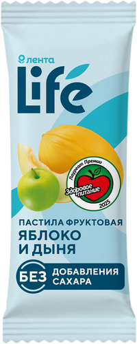Пастила фруктовая ЛЕНТА LIFE Ассорти, 200г, вид