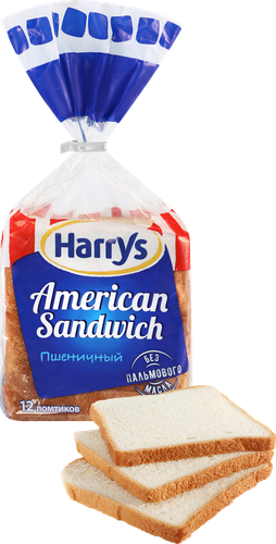 Хлеб пшеничный HARRY'S Аmerican sandwich, 470г, фотография