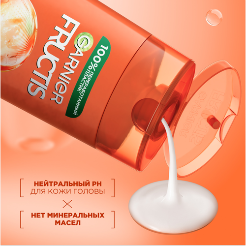 Шампунь для секущихся и очень поврежденных волос FRUCTIS Sos Восстановление укрепляющий, 400мл, фото