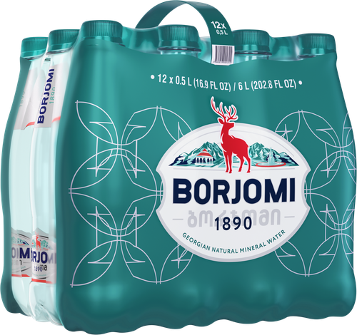 Вода минеральная BORJOMI, 0.5л, фотография