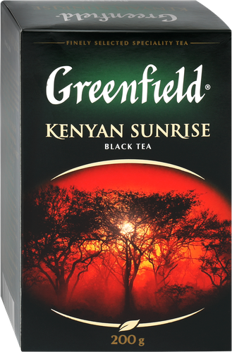 Чай черный GREENFIELD Kenyan Sunrise листовой, 200г, фотография