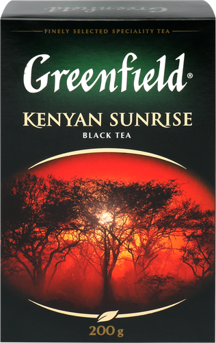 Чай черный GREENFIELD Kenyan Sunrise листовой, 200г, изображение
