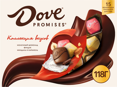 Набор конфет DOVE Promises Ассорти, 118г, фотография