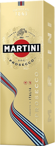 Вино игристое MARTINI Просекко сухое белое, п/у, 0.75л, фотография