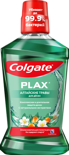 Ополаскиватель для десен COLGATE Plax Алтайские травы, 500мл, фото