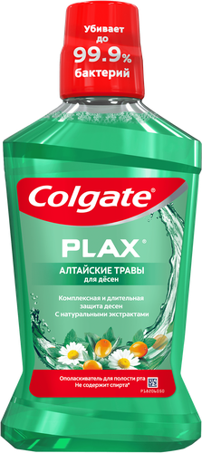 Ополаскиватель для десен COLGATE Plax Алтайские травы, 500мл, картинка