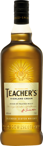 Виски TEACHER'S Highland Cream 40%, 0.7л