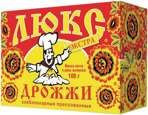 Дрожжи хлебопекарные ЛЮКС Экстра прессованные, 100г, фото