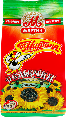 Семечки ОТ МАРТИНА отборные, 200г, фото