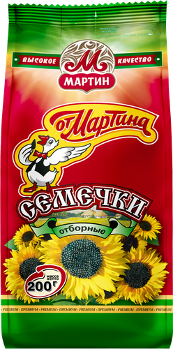 Семечки ОТ МАРТИНА отборные, 200г, картинка