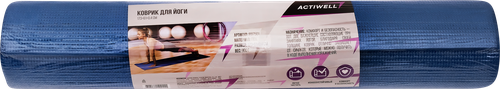 Коврик для йоги ACTIWELL 173х61х0,4см, Арт. IR97501, детальное фото