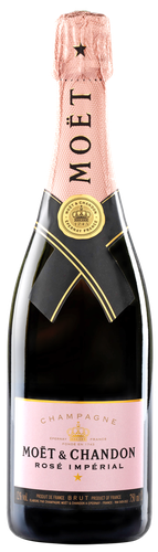Вино игристое MOET & CHANDON Империаль Розе Шампань выдержанное розовое брют, п/у, 0.75л, вид