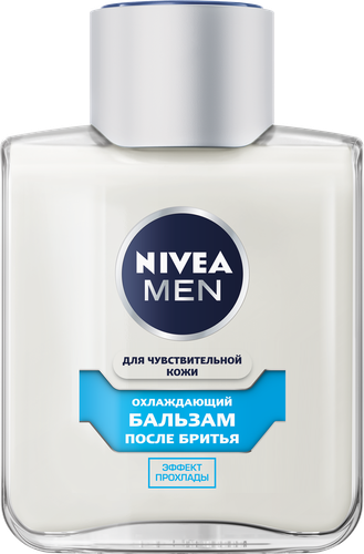 Бальзам после бритья NIVEA Men Охлаждающий, для чувствительной кожи, 100мл, детальное фото
