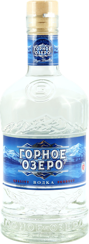 Водка ГОРНОЕ ОЗЕРО 40%, 0.5л