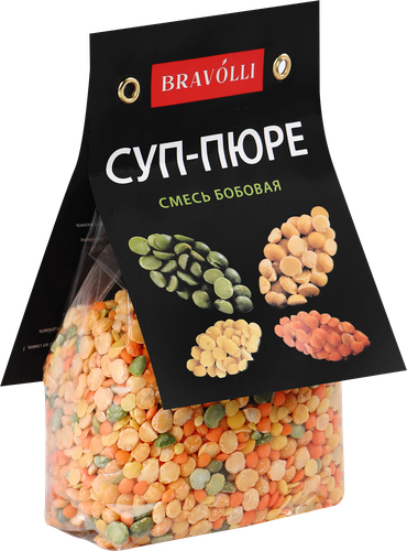 Смесь бобовая ЯРМАРКА Суп-пюре, 350г, детальное фото